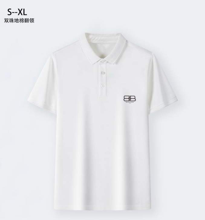 Picture of Balenciaga Polo Shirts Short _SKUBalenciagaS-XL1qn4829451